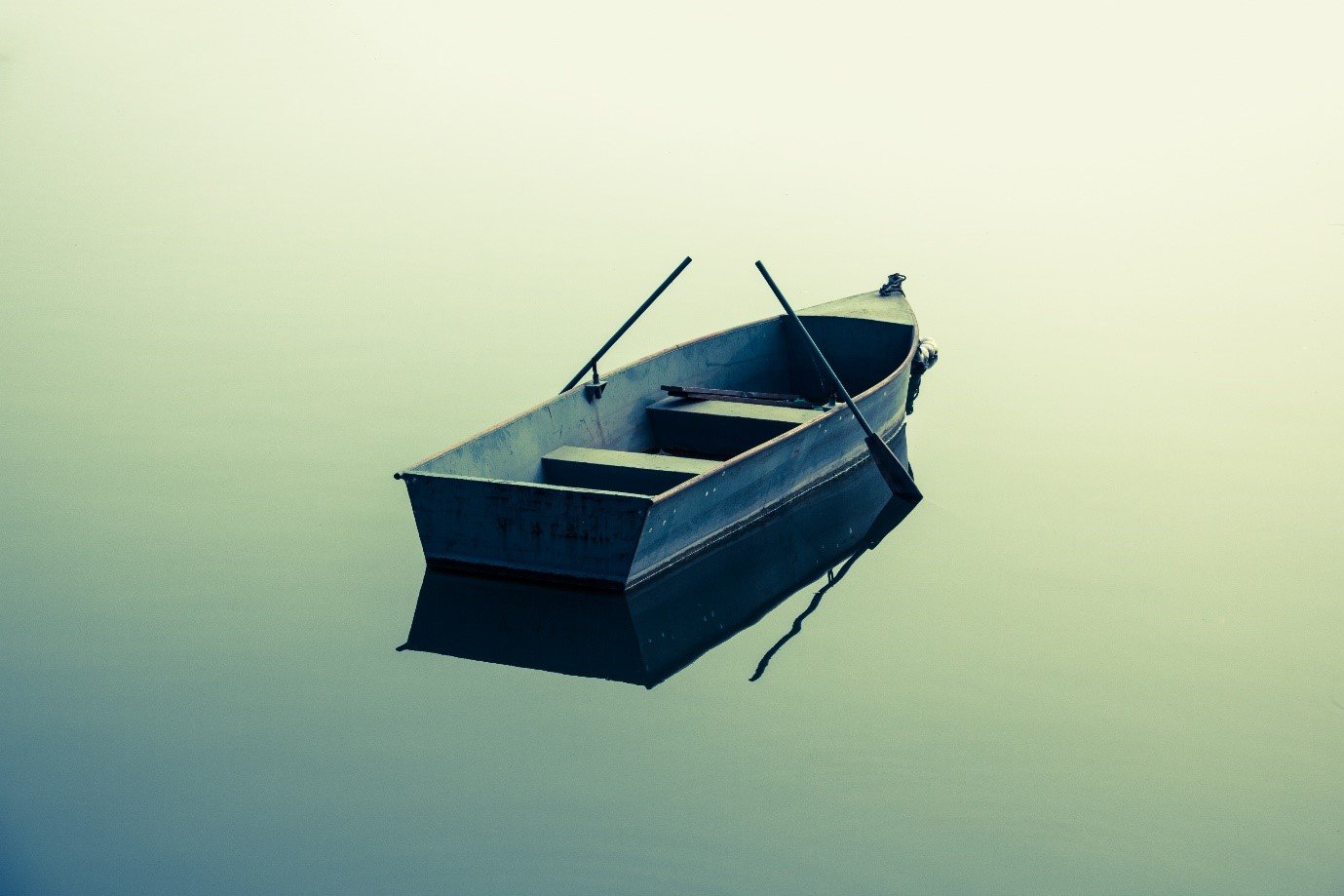 rowboat empty water